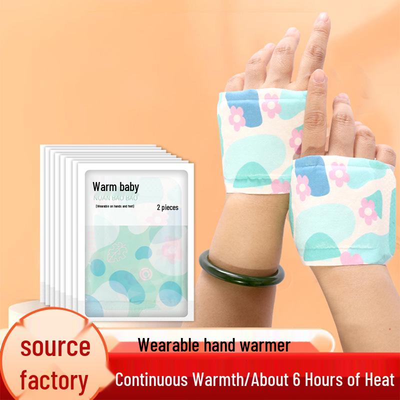 Self-Heating Portable Hand Warmer Patch - Wearable & Disposable Winter Accessory