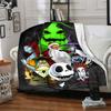 Halloween Character Collage Blanket Soft Throw Blanket For Home Bedroom Bed Sofa Travel Office Solid Christmas Blanket