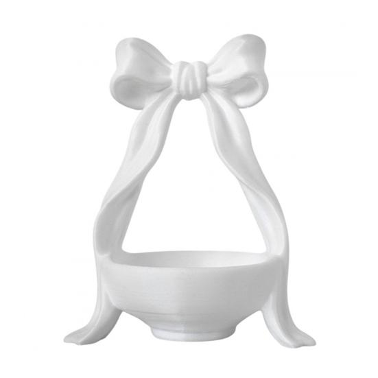 3D Printed Bow Organizer Jewelry Bow Knot Stand Ribbon Trinket Holder белый