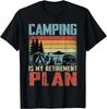 Camping ist mein Rentenplan Rentner Camper T-Shirt Geschenk Unisex T-Shirt