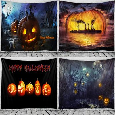 Halloween Home Decor Tapisserie Party Zimmer Wohnzimmer Wand Dekor Hintergrund Stoff Tapisserie Bar Party Dekoration Tapisserie