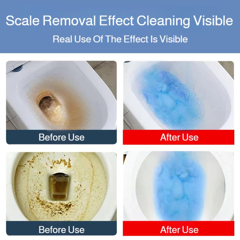 Toilet Cleaning Foam Mousse Bathroom Stain Remover for Toilet Bowl Antibacterial Deodorizing Effervescent Cleaner for Home Use