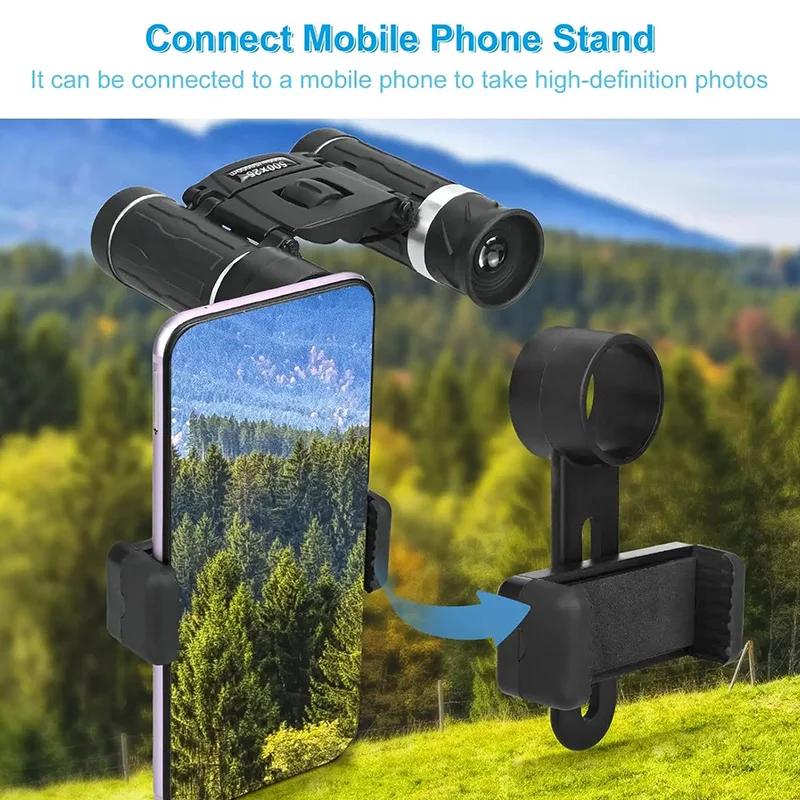 High Power 5000m Long Range Binoculars Compact Straight Telescope Portable Mini Hd Binoculars Lightweight Optical Scope For Outdoor Photography Campin