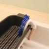 Bamboo Handle Household Cleaning Brush for Kitchen Bathroom Floor Tile Scrub Brushes Laundry Stiff Bristles