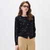 Comon Boca Women's Polka Dot Lyocell Tencel Knit Cardigan