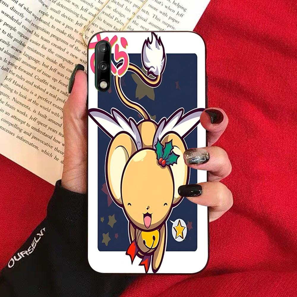 Sakura Card Captor Phone Case For Huawei Honor 10 lite 9 20 7A 9X 30 50 60 70 pro plus Soft Silicone Cover