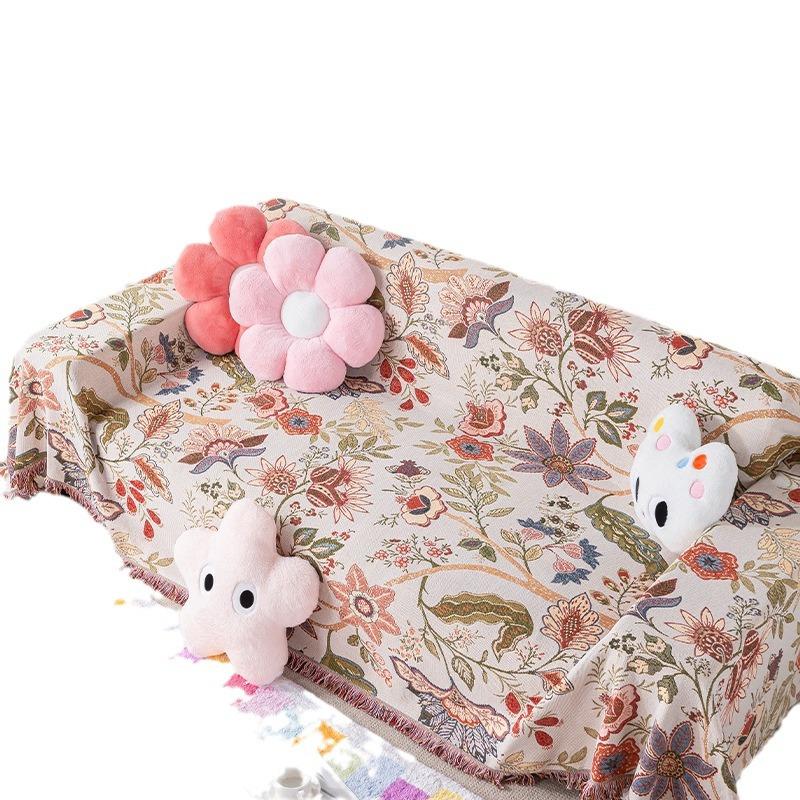 Nordic ins wind sofa towel, universal cover cloth in winter, full cover sofa cushion cover cover blanket single three people all seasons