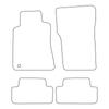 [BLM]FO013 Red - Set of Velour Floor Mats To Fit Ford Mustang V 2004-2010 - Red Trim