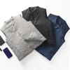 Gilet Piumino Leggero da Uomo Giacca Corta Imbottita Senza Maniche Imbottitura in Piuma d'Anatra 55% Loft 550 Sottile Capo d'Abbigliamento Invernale