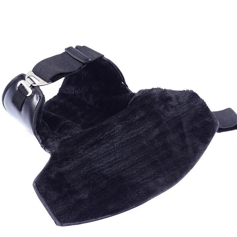LAC Knee Pads, Motorcycle Knee Guards, Winter Cold-Proof Thickened Knee Pads, Electric Scooter Protective Gear, Leg Guards, Short Knee Pads In Black
