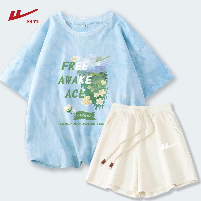 Warrior Women s Trendy Casual Cotton Short Set S
