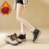 Women's Lightweight Comfortable Thick Sole Cold Warm Padded Snow Boots Non-slip Wear Casual Outdoor Sports Shoes Cotton Boots