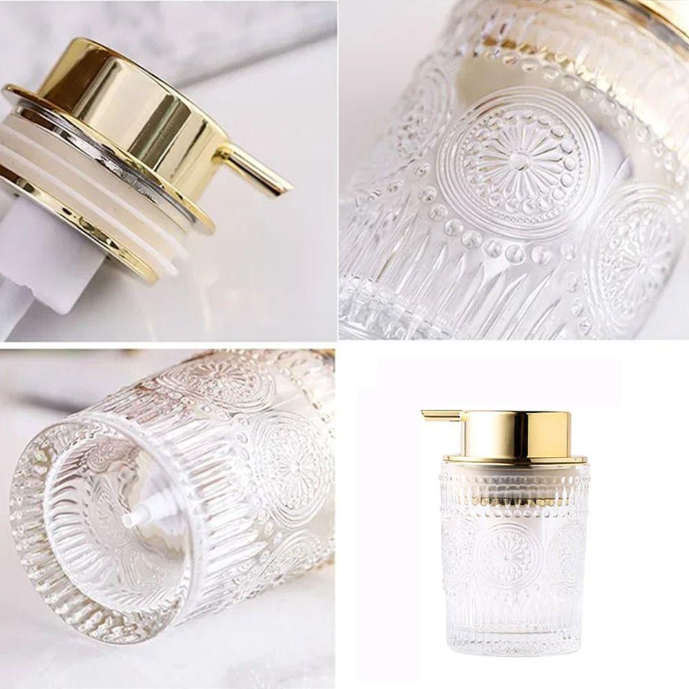 Refillable Hand Pump Foaming Bottle Glass Lotion Dispenser Foam Soap Dispenser Shampoo