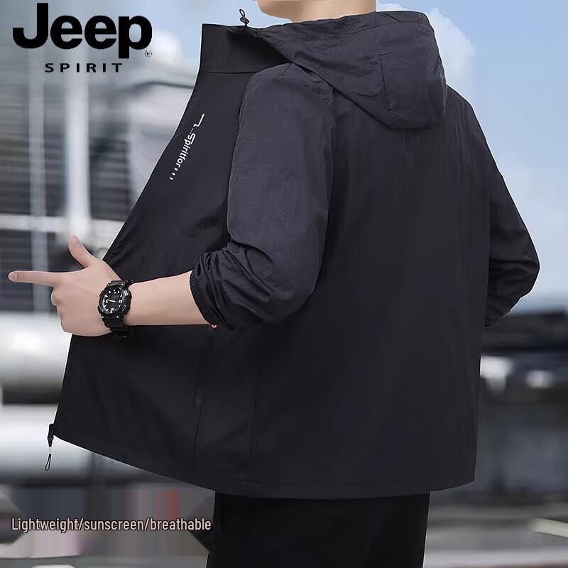 Мужская легкая куртка с защитой от солнца JEEP SPIRIT 4XL