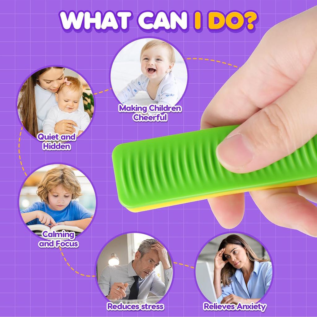 Pack Of 8 Textured Sensory Pad Toy For Children Hand Release And Autisms Support Tools For Home School Stress Reduction