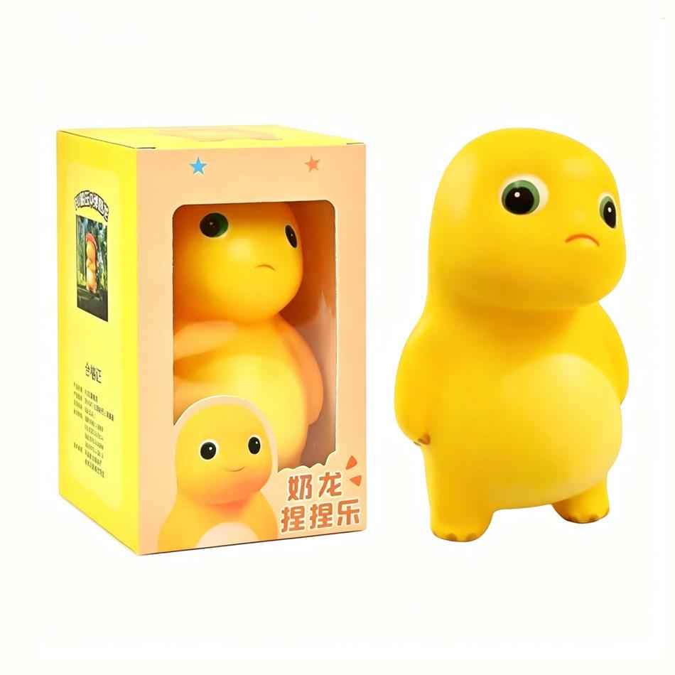 Nailong Squeeze Toy, Odor-free Desktop Doll, Cute Cartoon Stress Relief Toy for Kids, Soft Pinch Handmade Squishy Toy