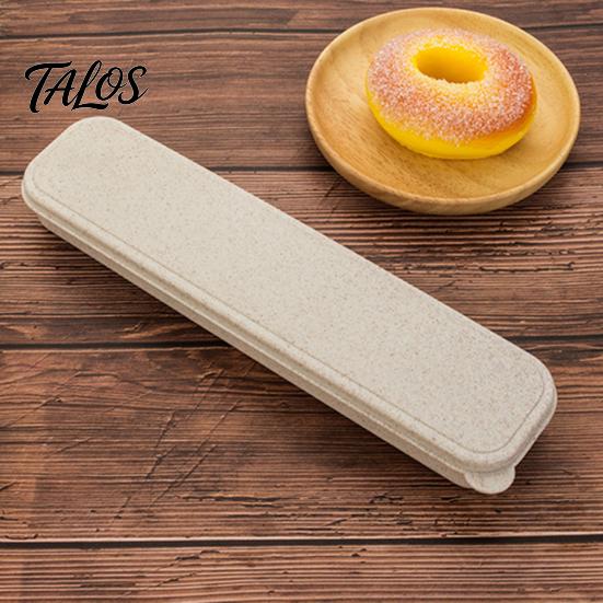 Durable Cutlery Box Small Case, Portable Utensil Storage for Fork Eco Friendly Tableware Organizer Spoon Knife, Lightweight Travel Work Picnic