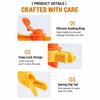 Leak Resistant Snack Bag Clips Food Bag Sealing Clips  for Kitchen Seasoning and Snack Bags