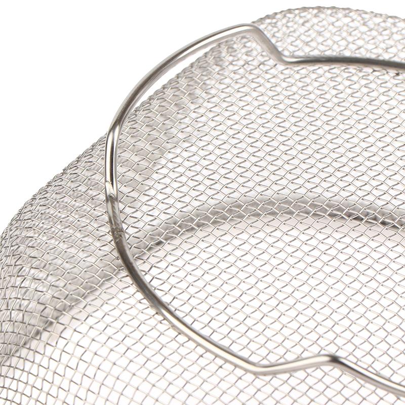 316 Stainless Steel Colander Flour Sieve Kitchen Lo Mein Strainer Deep Frying Basket Chafing Dish Versatile Cooking Utensil