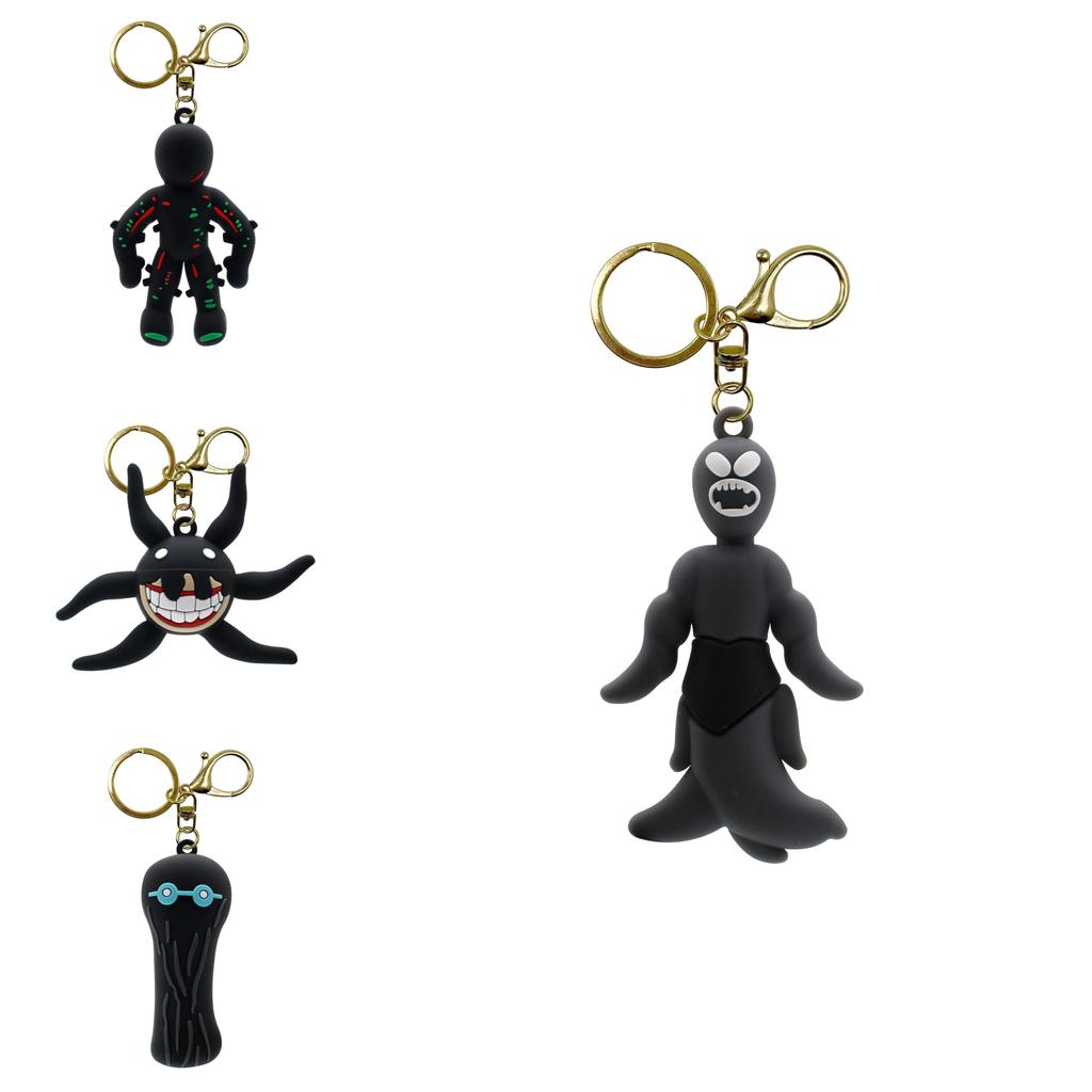 Haoan Doors Roblox Figure Keychain Pendant For Your Bag Or Keys Spooky And Cute Pvc Soft Rubber Material!