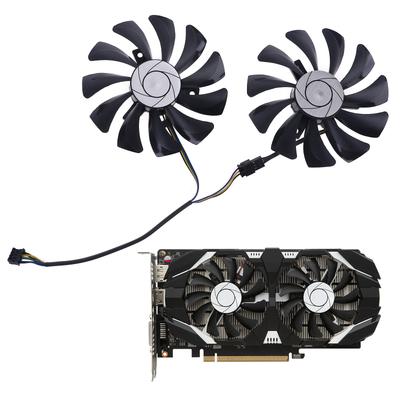 1 Paire 85mm HA9010H12F-Z 4Pin Ventilateur Refroidisseur de Remplacement pour MSI GTX 1060 OC 6G GTX