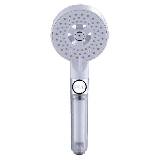 Cap de duș de mână de înaltă presiune cu funcție de masaj cu filtrare Setări reglabile de pulverizare Instalare ușoară Cap de duș