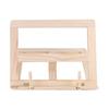 Multi Functional Wooden Book Reading Rack Kitchen Cookbook Stand Holder