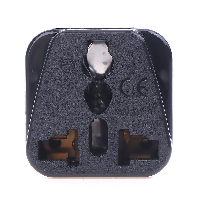 2 v 1 Napájecí adaptér IEC 320 C14 samec na C13 samice PDU/UPS C13 Univerzální samice AU/US/UK/EU Speciální konverzní zástrčka