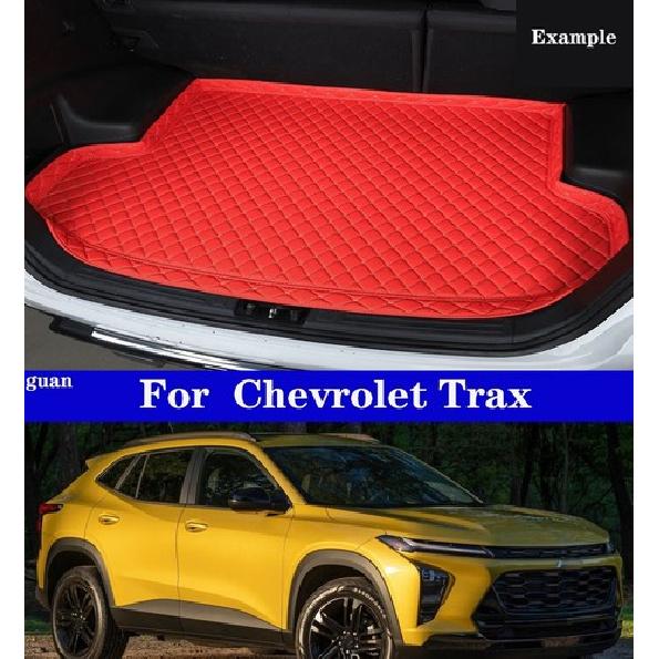 Car Trunk High Edge Anti-Skid Trunk Mat Red For Chevrolet Trax 2024-2025