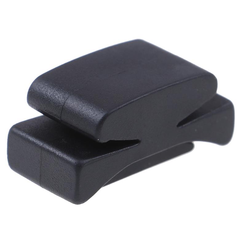 Süßes Gitarrenzubehör 1 Stück Schwarzer Gummi-Gitarrenplektrumhalter Zum Befestigen am Kopf