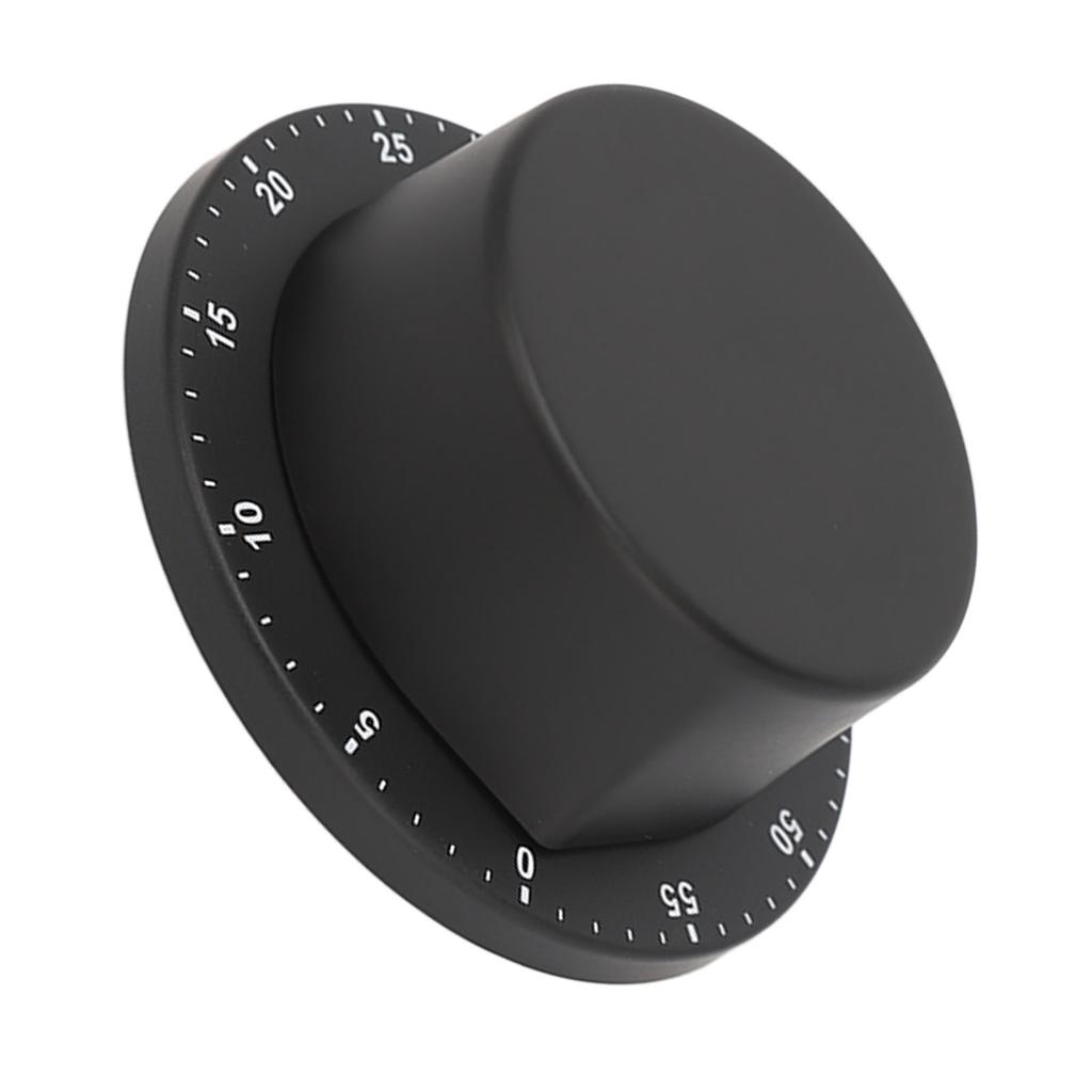 Mekanisk Timer Exakt Tyst Räkning Högt Larmsignal Svart Tids Påminnelse För Kök Matlagning Studier Träning