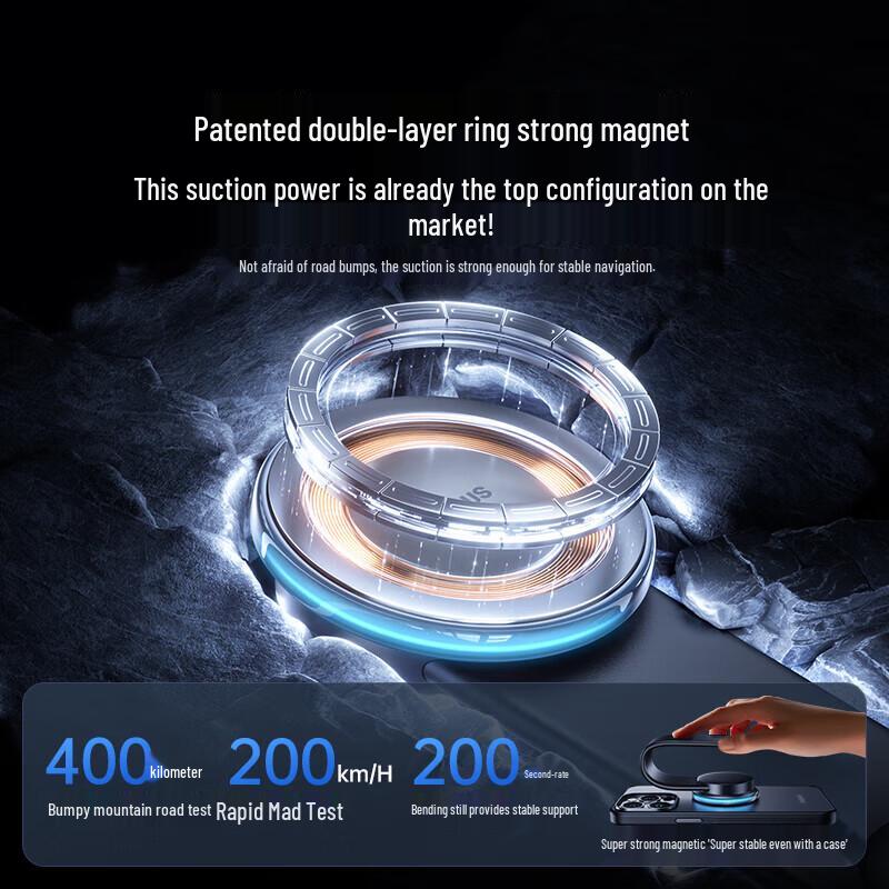 Baseus C02 Magnetic MagSafe Car Phone Holder