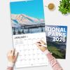 SUNEE 2026 Calendar for Wall, 2026 Large Wall calendar 12x12 Inches with 16 Months from September 2025 to December 2026, Thick Glossy Paper, 12" x