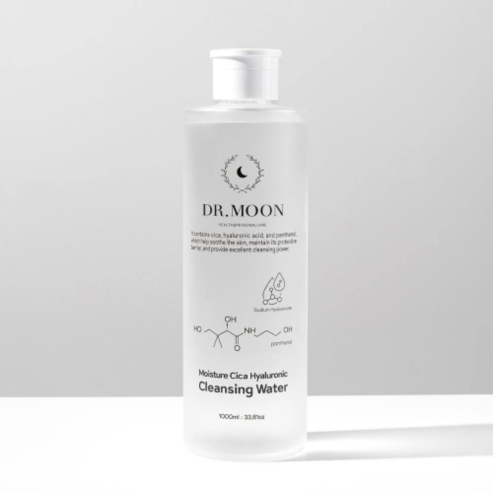 Drmoon Hydratační Čisticí Voda Cica Hyaluronová Mírně Kyselá 1000 ml