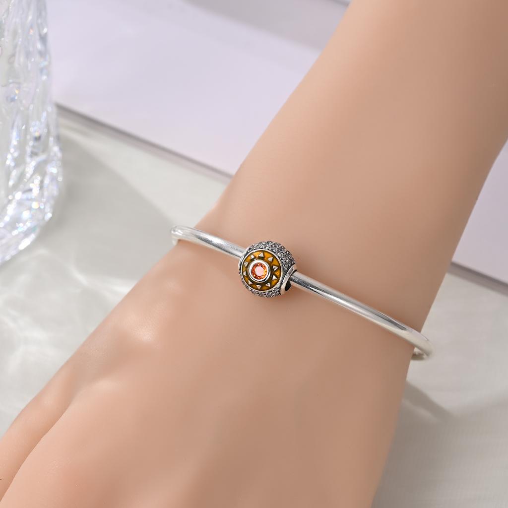 Colorful Copper Summer Beach Charms Coconut Tree Beads Pendants Fit Bracelet Necklace Diy Jewelry Vacation Gift