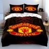 Motivo del logo del Manchester United. Set lenzuola Set copripiumino Copripiumini Federe(1 * Copripiumino 2 * Federe senza imbottitura per piumino)
