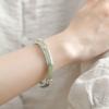 Retro style bamboo bracelet women's new Chinese style classical national style peony flower bracelet court style mother bracelet