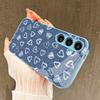 Little heart pattern PhoneCase for Samsung Galaxy S26 S25 S24 S23 S22 FE Ultra Plus Built-in glass feel bare machine Men women