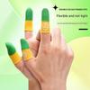 Glow In The Dark Gaming Finger Sleeves Conductive Fiber Double Tone Design For Enhancing Night Play And Precise Touch Display Control