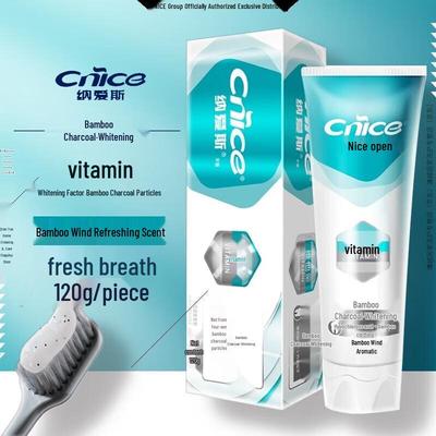 Nice Bamboo Charcoal Whitening Toothpaste Value Pack