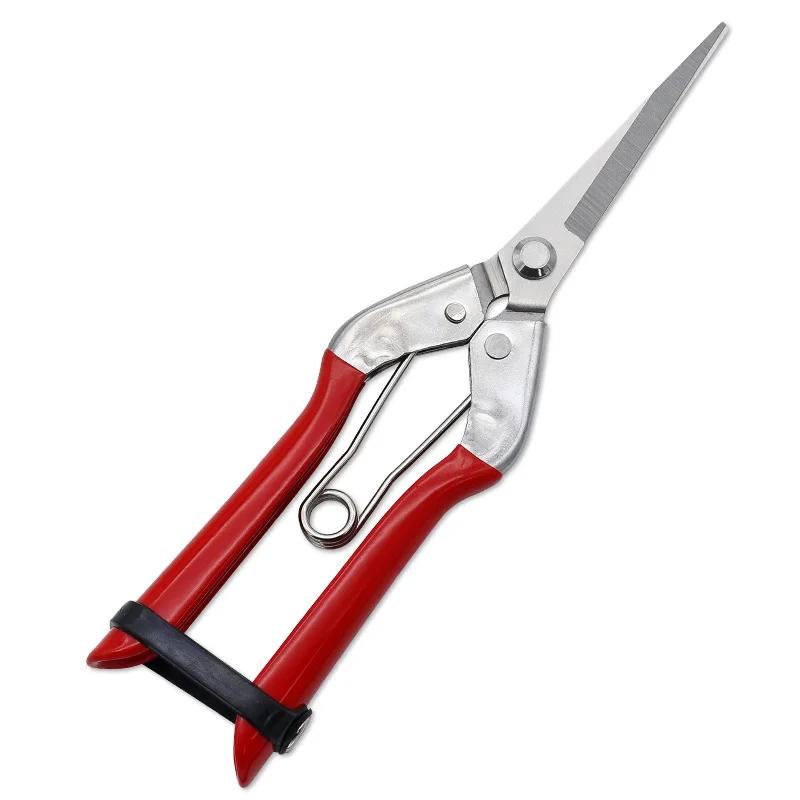 21inch Straight Head High Carbon Steel Sharp Blade Pruning Shears Household Dipped Plastic Handle Garden Scissors Utility Tool