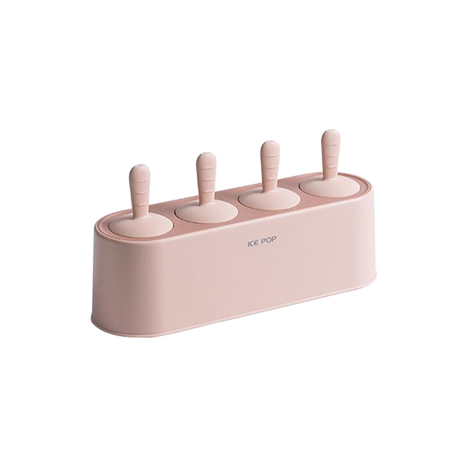 

Летняя коробка для льда Jieshu, силиконовая коробка для мороженого, креативная коробка для льда своими руками розовый