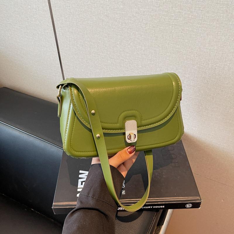 Premium Texture Retro Small Bag Women's 2025 New Popular Popular Versatile Messenger Bag Single Shoulder Underarm Small Square Bag