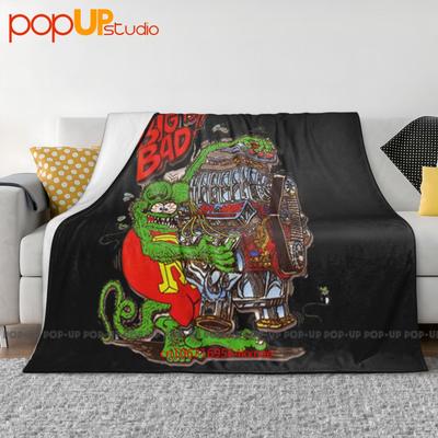 Ed Big Daddy Roth Rat Fink Outrageous Hot Rod Ultra-Soft Blanket Quilt Winter Sofa Cover Bed Covers