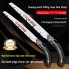 Portable Manganese Steel Hand Saw with Replaceable Blade for Gardening and Woodworking