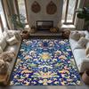 Floral Area Rug Vintage Persian Style Non Slip Home Decor Living Room Carpet Bedroom Floor Mat Bohemian Rugs