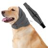 Dog Ear Muffs with Fastener Tape Adjustable Soft Breathable Solid Color Pet Noise-proof Warm Grooming Earmuffs Ear Covers