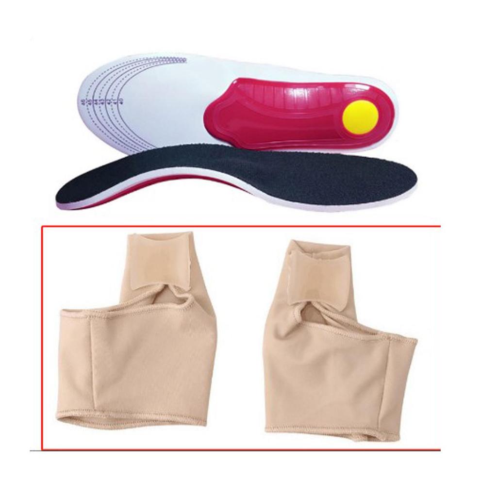 Flat Foot Correction Arch Support Insoles for Men & Women - EVA Insoles for Inward/Outward Toe Correction