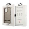 Guess Guhcp13Lhtsgsk Iphone 13 Pro / 136,1 Czarny/Black Hardcase Translucent Stap