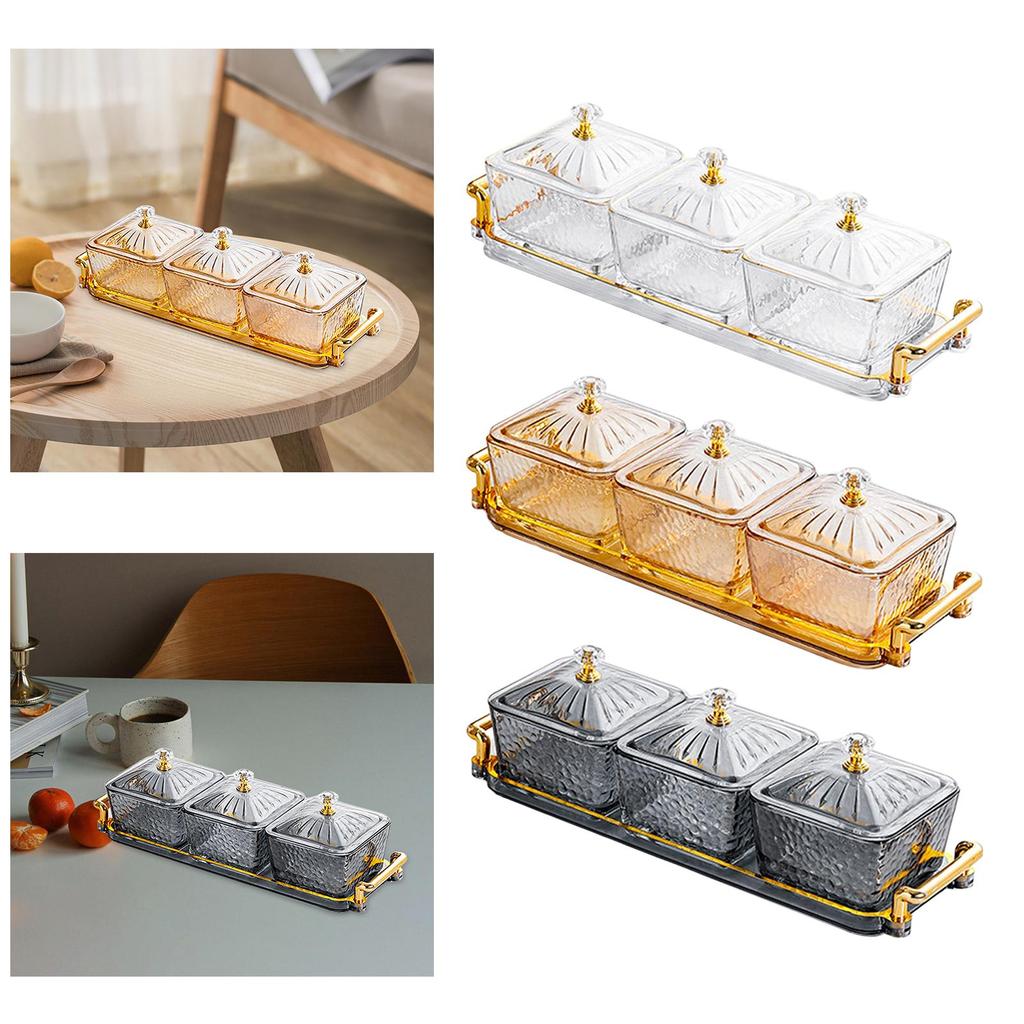 Nuts Candies Container for Home, Kitchen Serving Dishes for Dried Fruits
